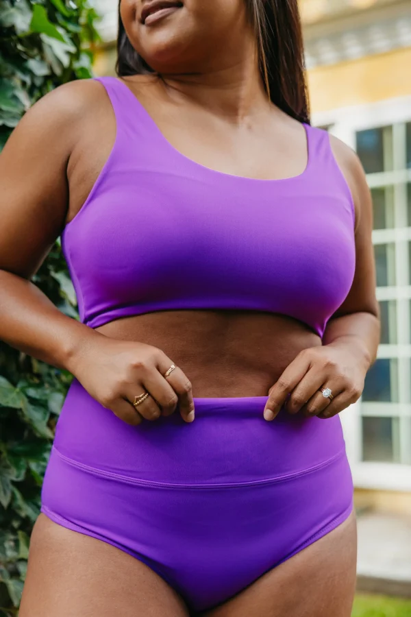 Swim Bottoms | Swim Bottoms>Maven Thread High Rise Bottoms - Electric Purple