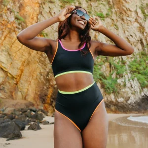 Swim Bottoms | Swim Bottoms>Maven Thread High Rise Bottoms - Neon