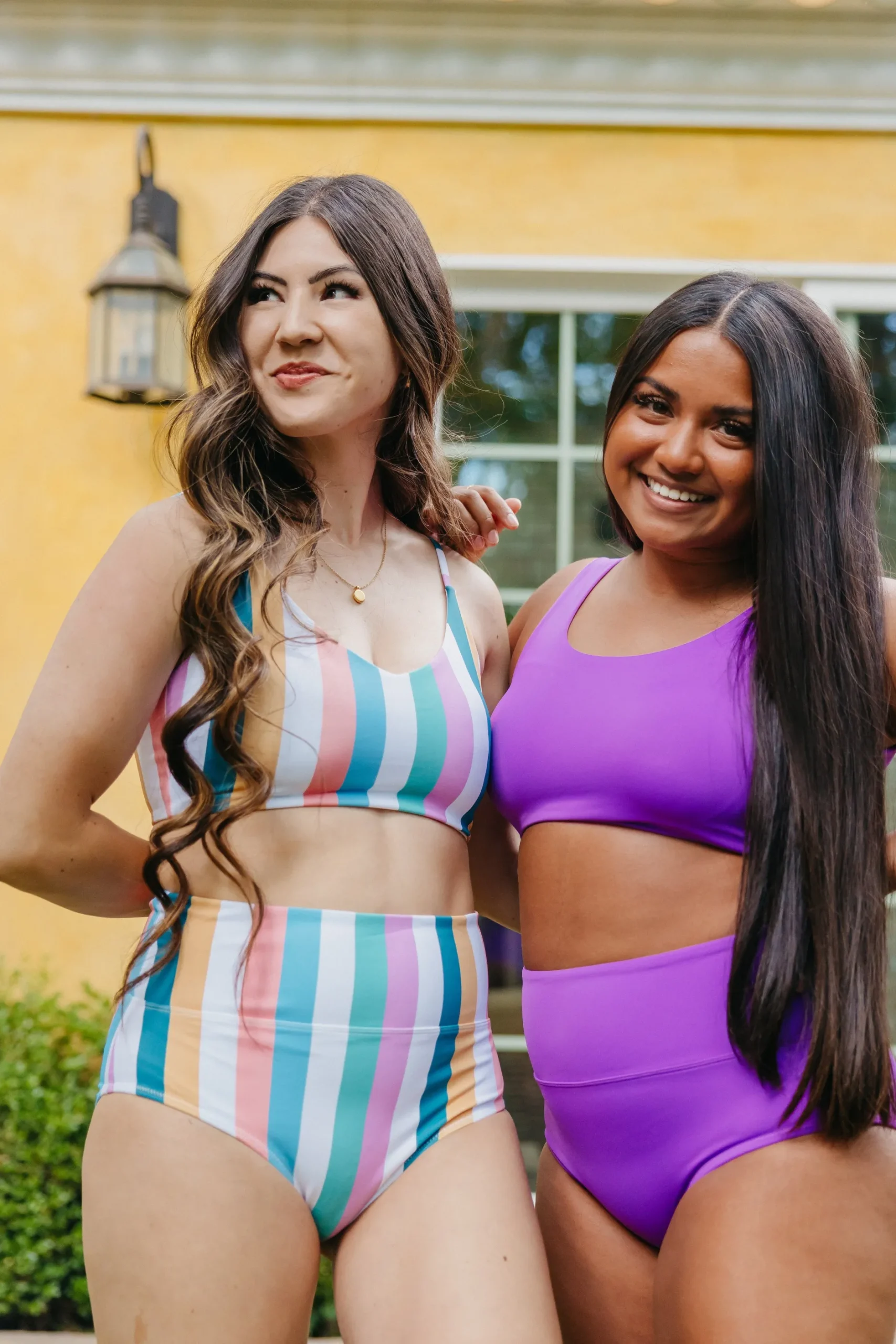 high_rise_bottoms__retro__9.webp Swim Bottoms | Swim Bottoms>Maven Thread High Rise Bottoms - Retro Stripe 2.0