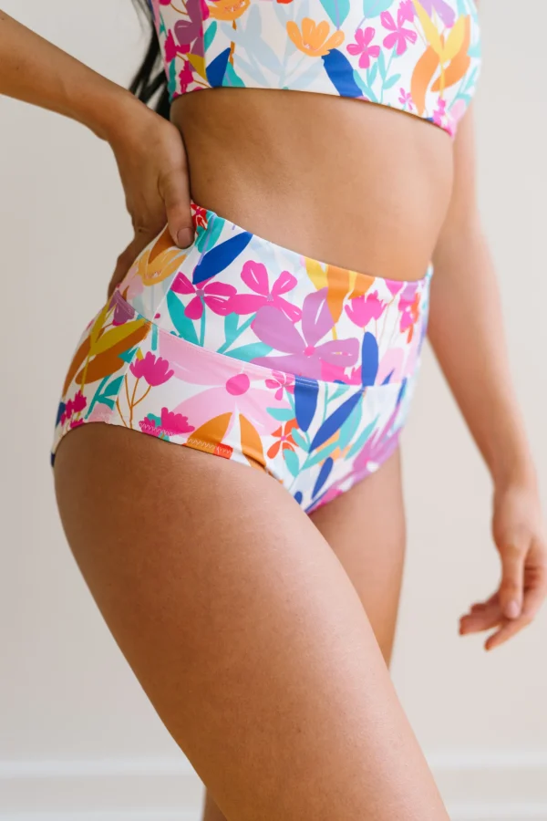 Swim Bottoms | Swim Bottoms>Maven Thread High Rise Bottoms - Summer Floral