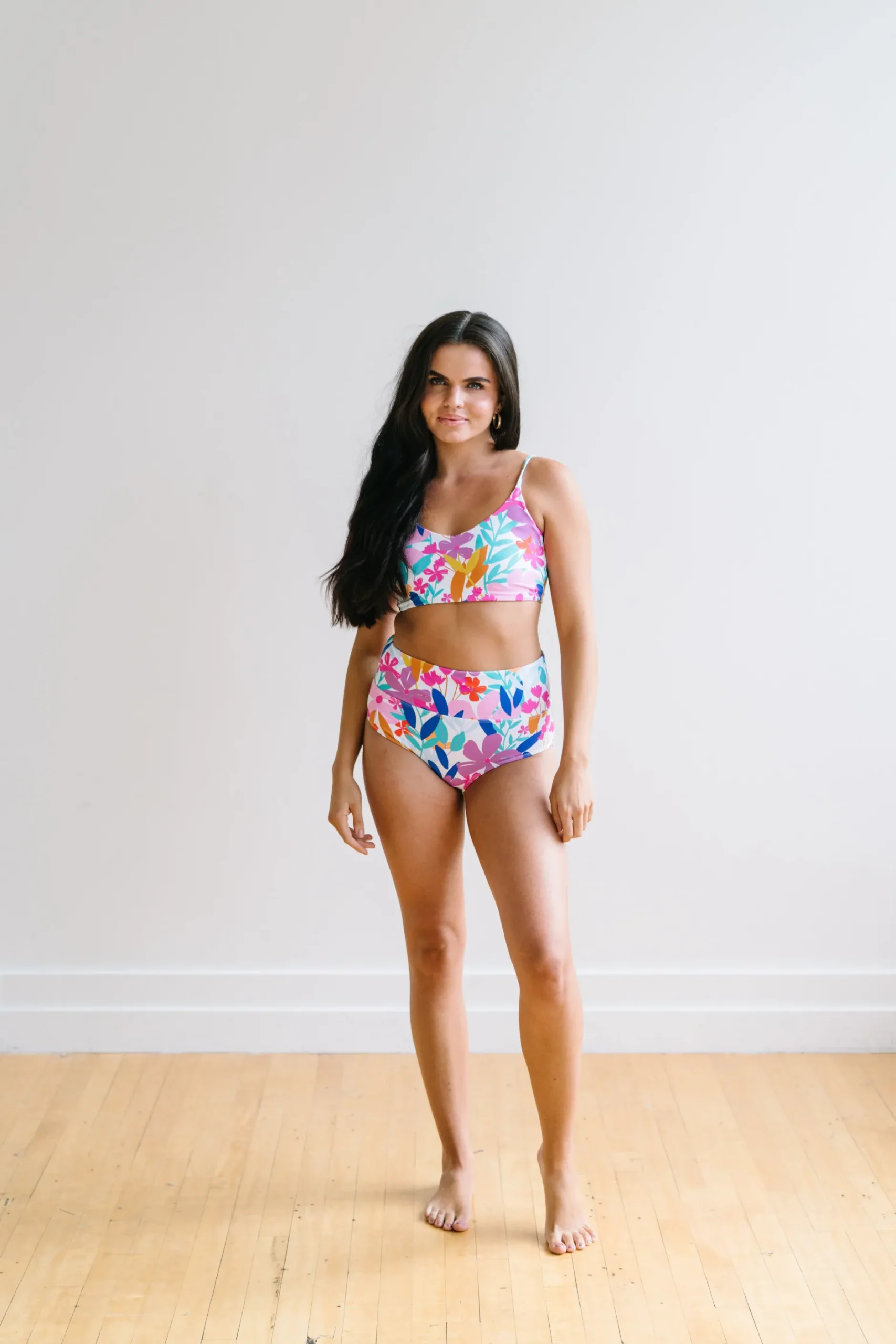high_rise_bottoms__summer_10-1.webp Swim Bottoms | Swim Bottoms>Maven Thread High Rise Bottoms - Summer Floral