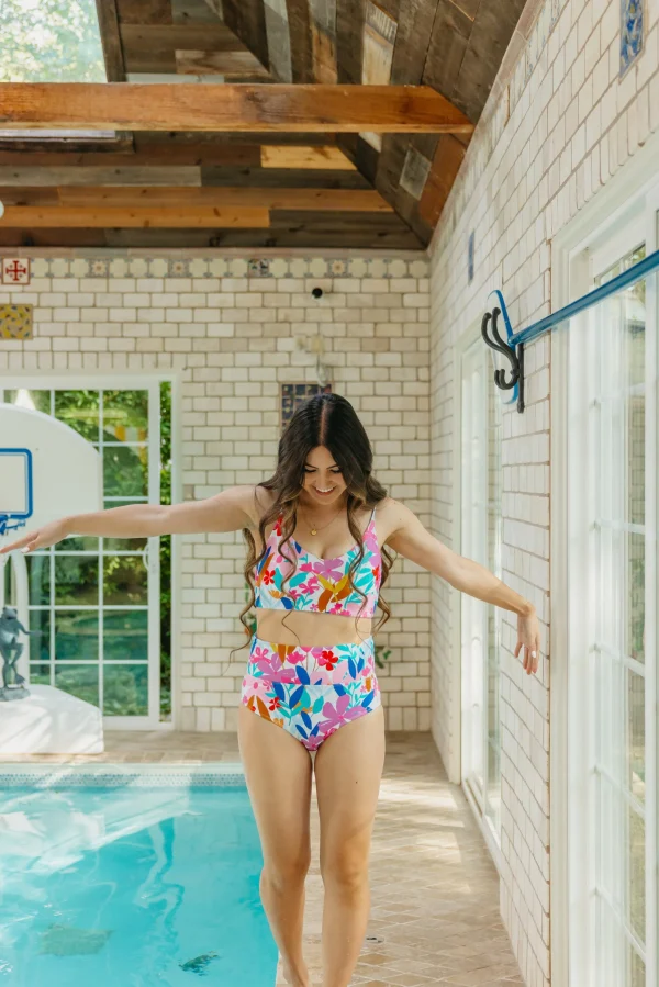 Swim Bottoms | Swim Bottoms>Maven Thread High Rise Bottoms - Summer Floral