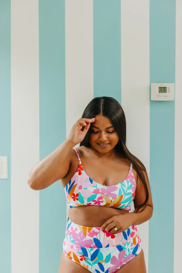 Swim Bottoms | Swim Bottoms>Maven Thread High Rise Bottoms - Summer Floral