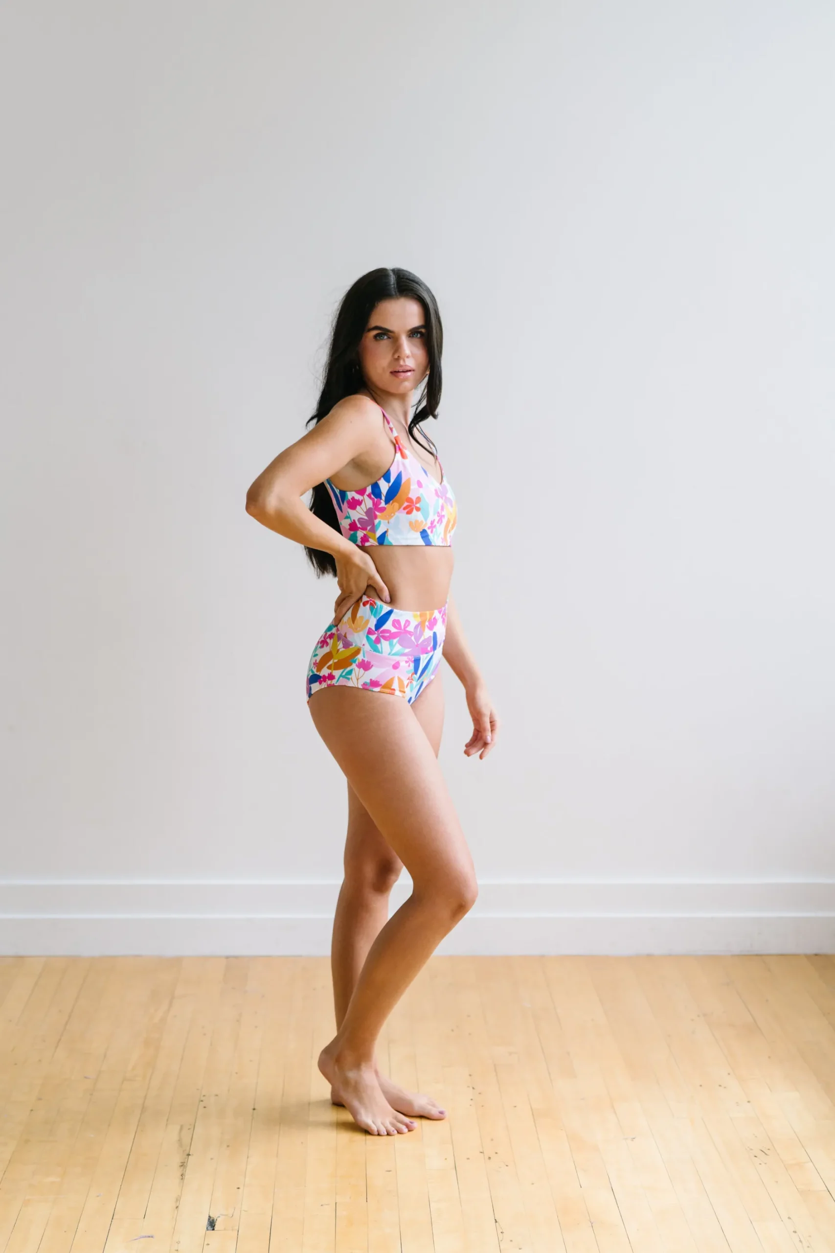 high_rise_bottoms__summer_9-1.webp Swim Bottoms | Swim Bottoms>Maven Thread High Rise Bottoms - Summer Floral