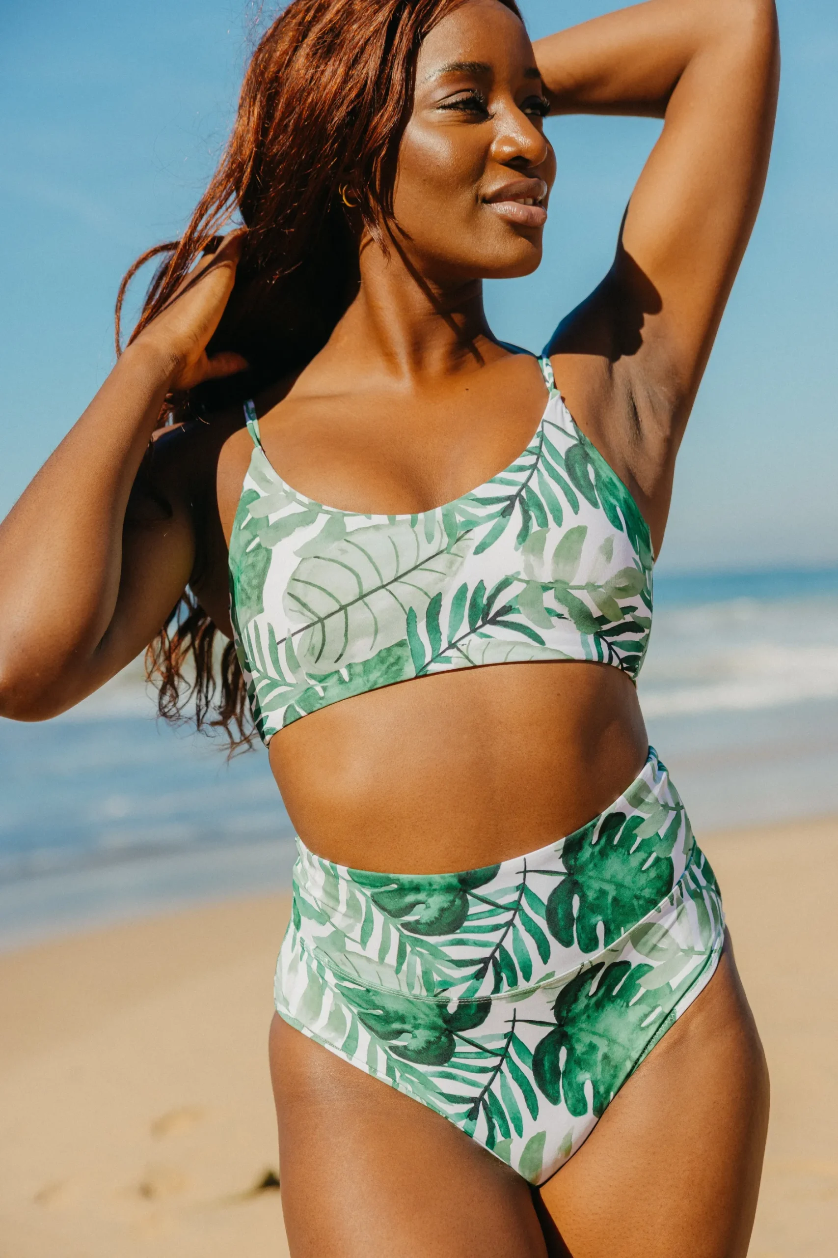 high_rise_bottoms__tropic_2.webp Swim Bottoms | Swim Bottoms>Maven Thread High Rise Bottoms - Tropics