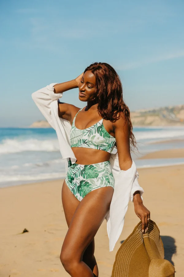 Swim Bottoms | Swim Bottoms>Maven Thread High Rise Bottoms - Tropics