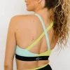 Sports Bras>Maven Thread Hype V-Neck Sports Bra - Neon