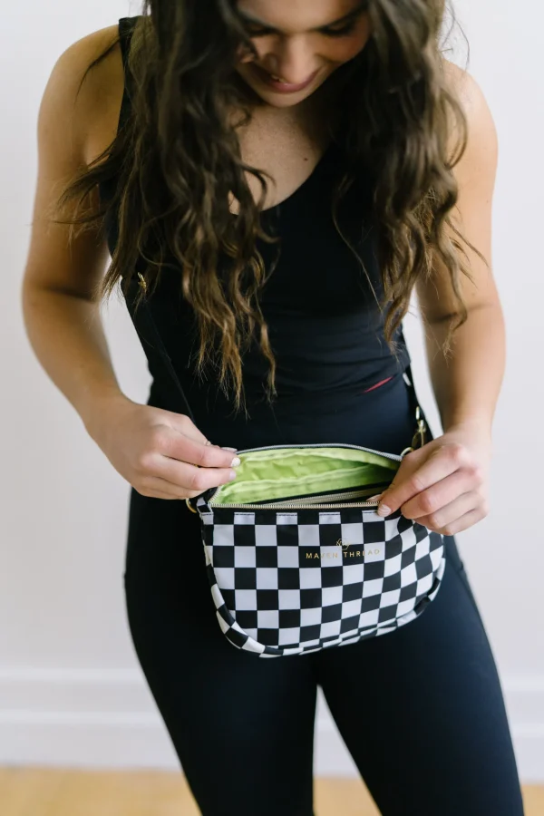 3-In-1 Everyday Bag>Maven Thread 3-in-1 Everyday Bag - Bu0026W Checkered