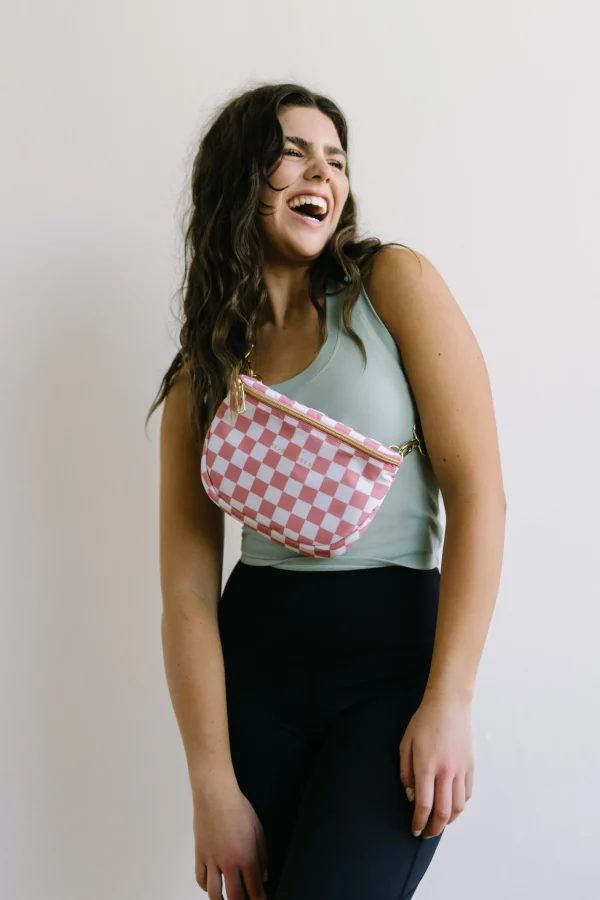 3-In-1 Everyday Bag>Maven Thread 3-in-1 Everyday Bag - Pink Checkered