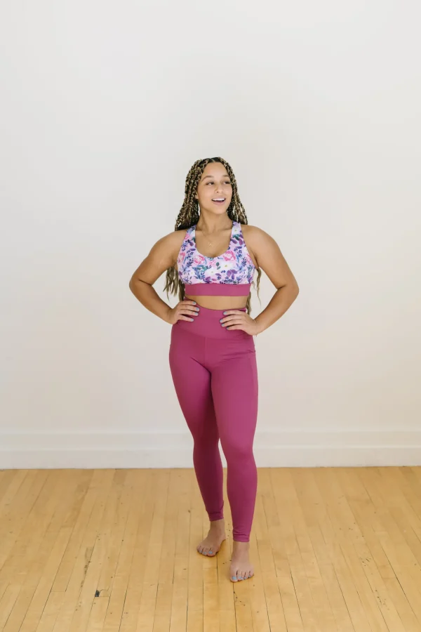 Leggings>Maven Thread Inspire Leggings - Deep Orchid