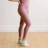 Leggings>Maven Thread Inspire Leggings - Dusty Rose Ribbed