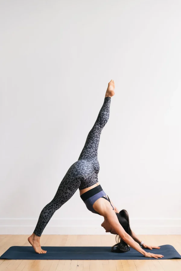 Leggings>Maven Thread Inspire Leggings - Gray Leopard