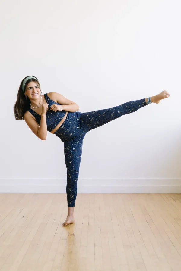 Leggings>Maven Thread Inspire Leggings - Navy Zodiac