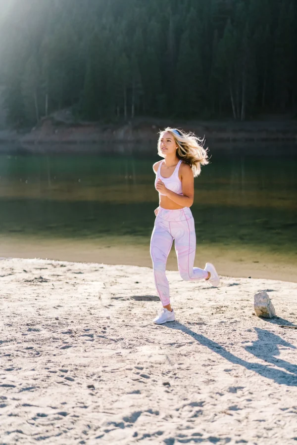 Leggings>Maven Thread Inspire Leggings - Pastel Marble