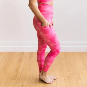 Leggings>Maven Thread Inspire Leggings - Pink Camo