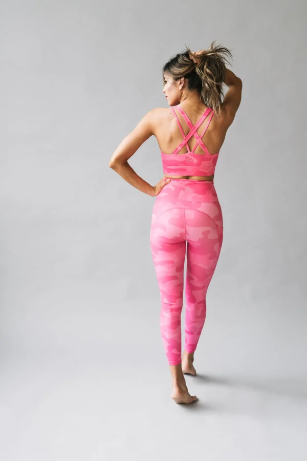 Leggings>Maven Thread Inspire Leggings - Pink Camo