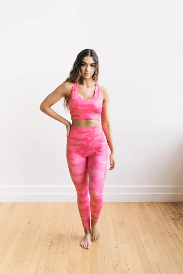 Leggings>Maven Thread Inspire Leggings - Pink Camo