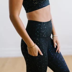 Leggings>Maven Thread Inspire Leggings - Rainbow Foil