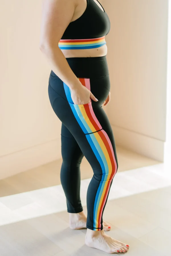 Leggings>Maven Thread Inspire Leggings - Rainbow