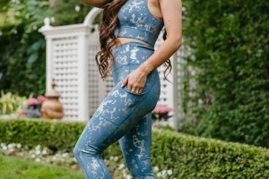 Leggings>Maven Thread Inspire Leggings - Silver Foil