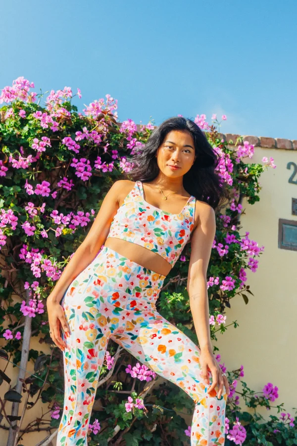 Leggings>Maven Thread Inspire Leggings - Watercolor Floral