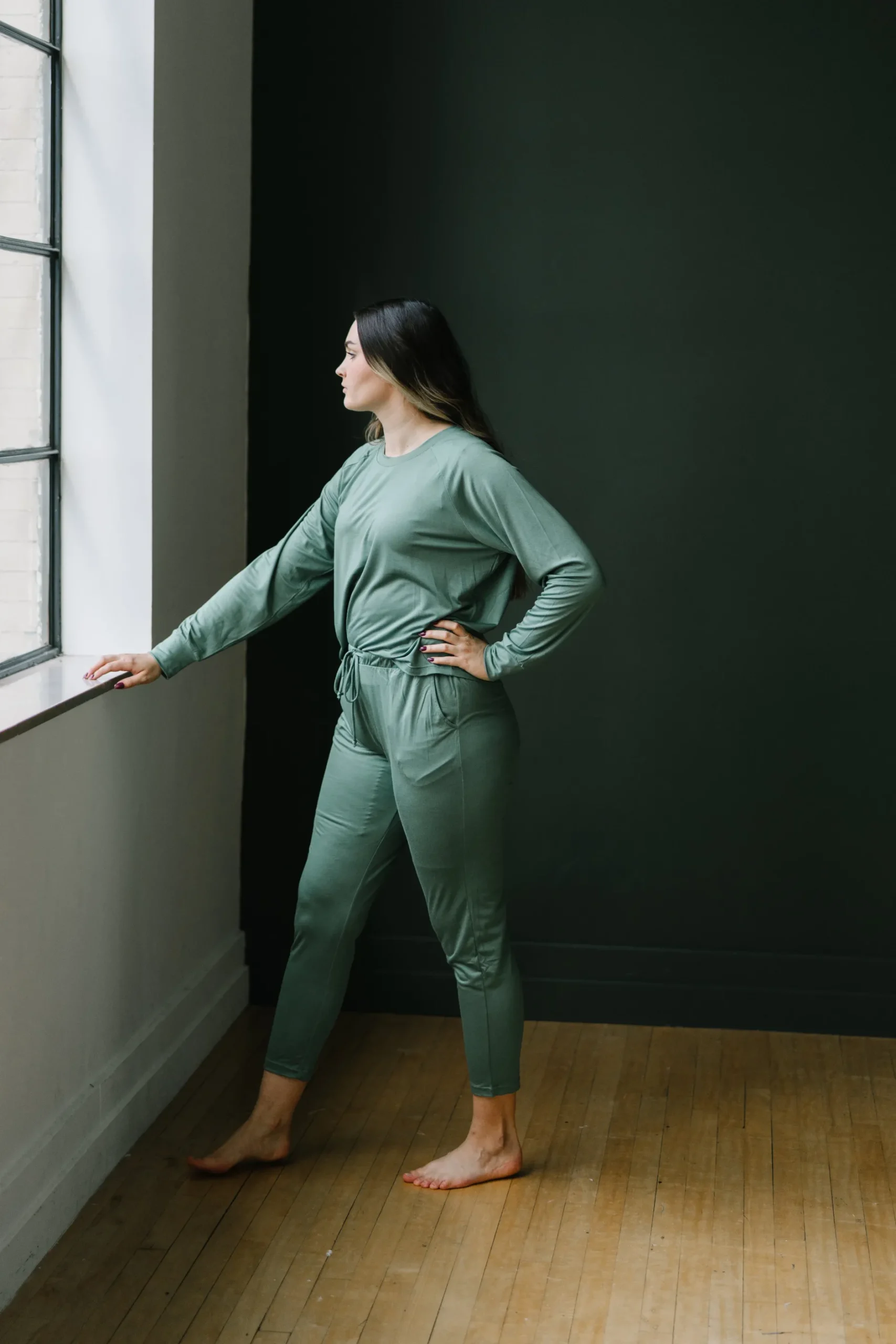 lounge_premium_pajama_pan_2-3.webp Sweats + Pjs + Lounge | Pajamas>Maven Thread Lounge Premium Pajama Pants - Wintergreen