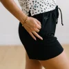 Shorts | Pajamas>Maven Thread Lounge Premium Pajama Shorts - Black