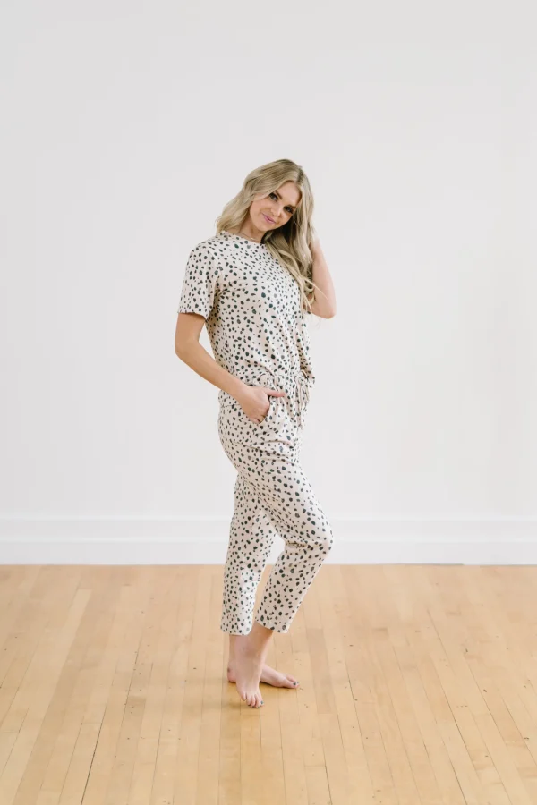 Hoodies + Sleep | Pajamas>Maven Thread Lounge Premium Pajama Top - Dalmatian
