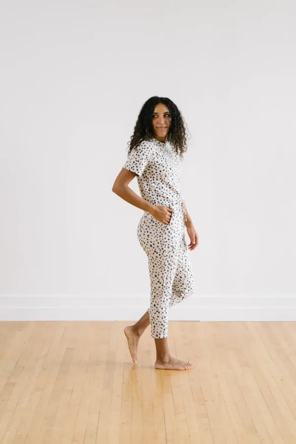 Hoodies + Sleep | Pajamas>Maven Thread Lounge Premium Pajama Top - Dalmatian