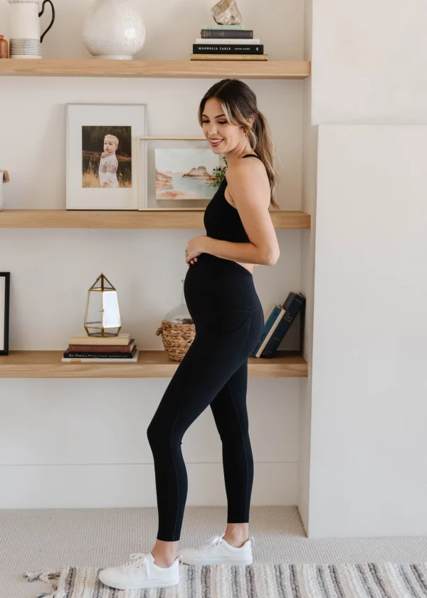 Leggings>Maven Thread Maternity Leggings - Black