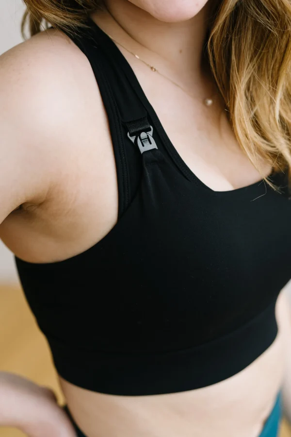 Sports Bras>Maven Thread Maternity Sports Bra - Black