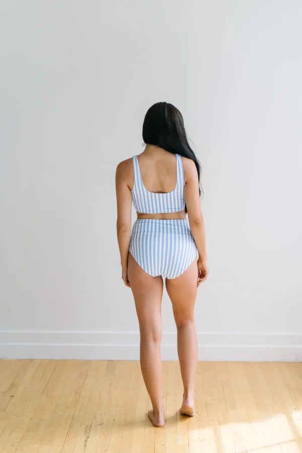 Swim Tops | Swim Tops>Maven Thread Oasis Bikini Top - Blue Stripe