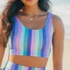 Swim Tops | Swim Tops>Maven Thread Oasis Bikini Top - Siren Stripes