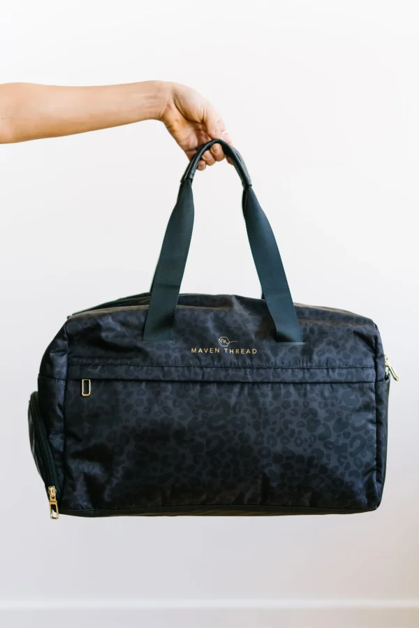 Duffel Bags>Maven Thread On the Go Duffel - Grey Leopard
