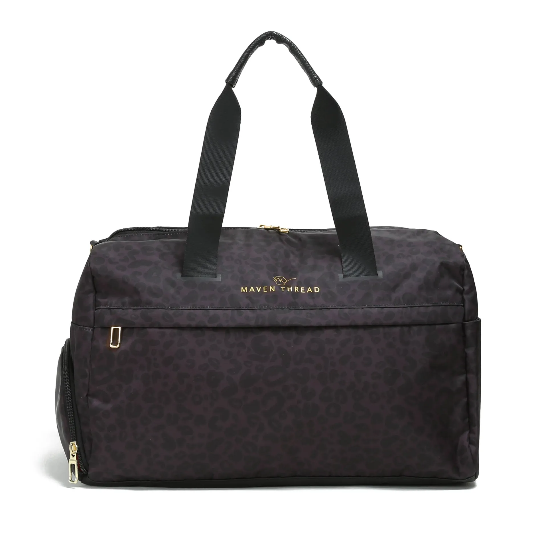 on_the_go_duffel__grey_le_8.webp Duffel Bags>Maven Thread On the Go Duffel - Grey Leopard