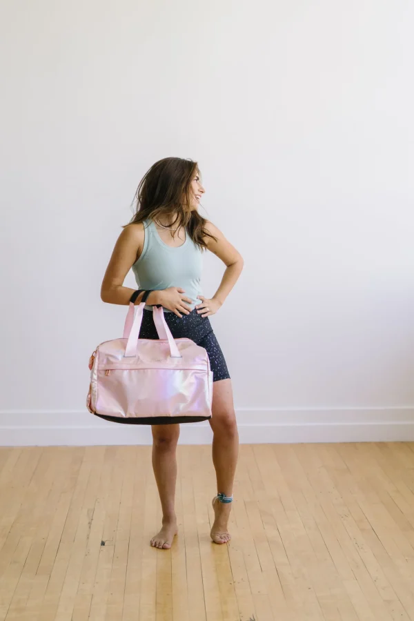Duffel Bags>Maven Thread On the Go Duffel - Pink Iridescent