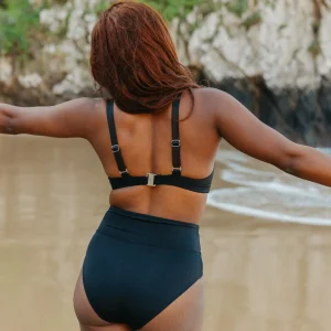 Swim Tops | Swim Tops>Maven Thread Plunge Bikini Top - Black