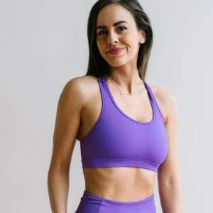 Sports Bras>Maven Thread Power Sports Bra - Violet