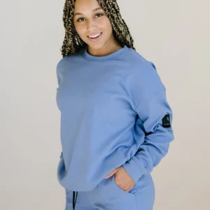 Hoodies + Sleep | Outerwear>Maven Thread Relax Sweater - Sky Blue