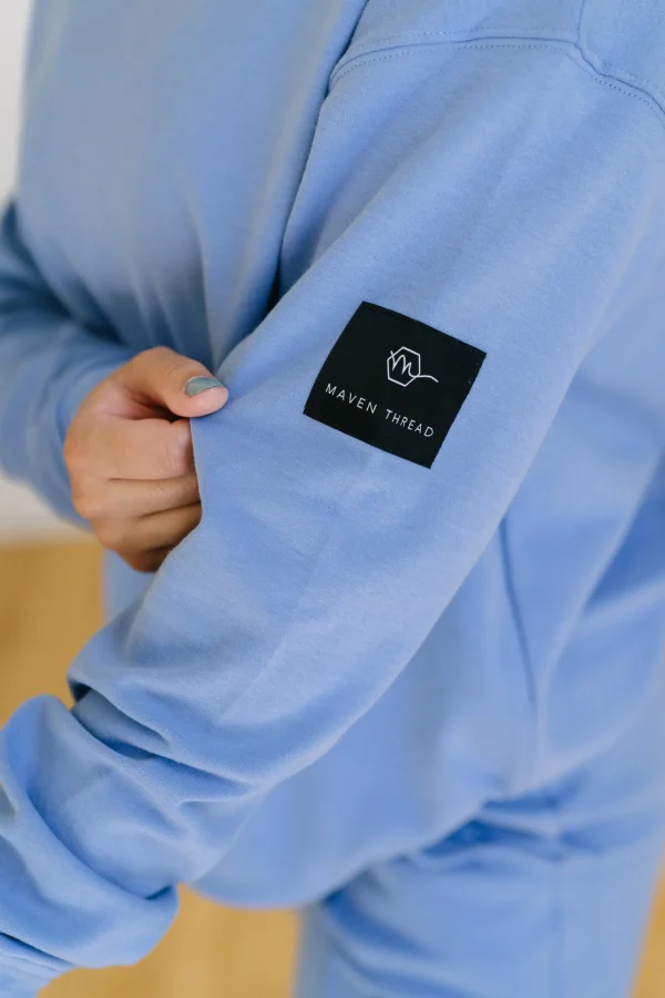 Hoodies + Sleep | Outerwear>Maven Thread Relax Sweater - Sky Blue