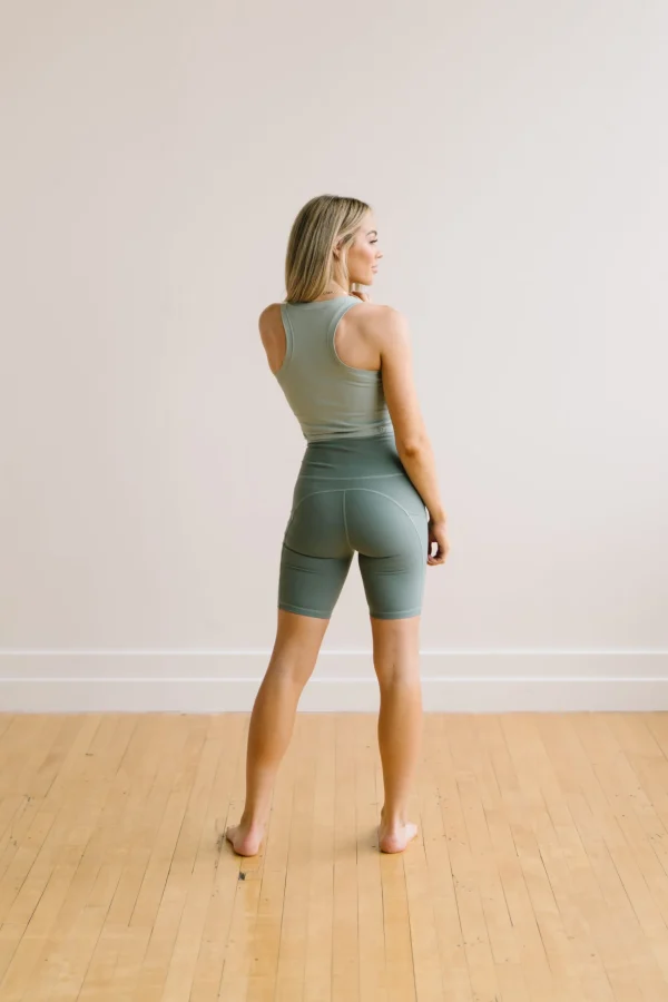 Tanks>Maven Thread Renew Crop Tank - Blue Mist