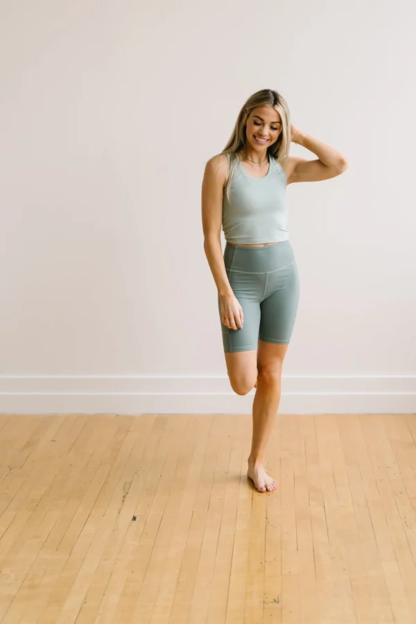 Tanks>Maven Thread Renew Crop Tank - Blue Mist