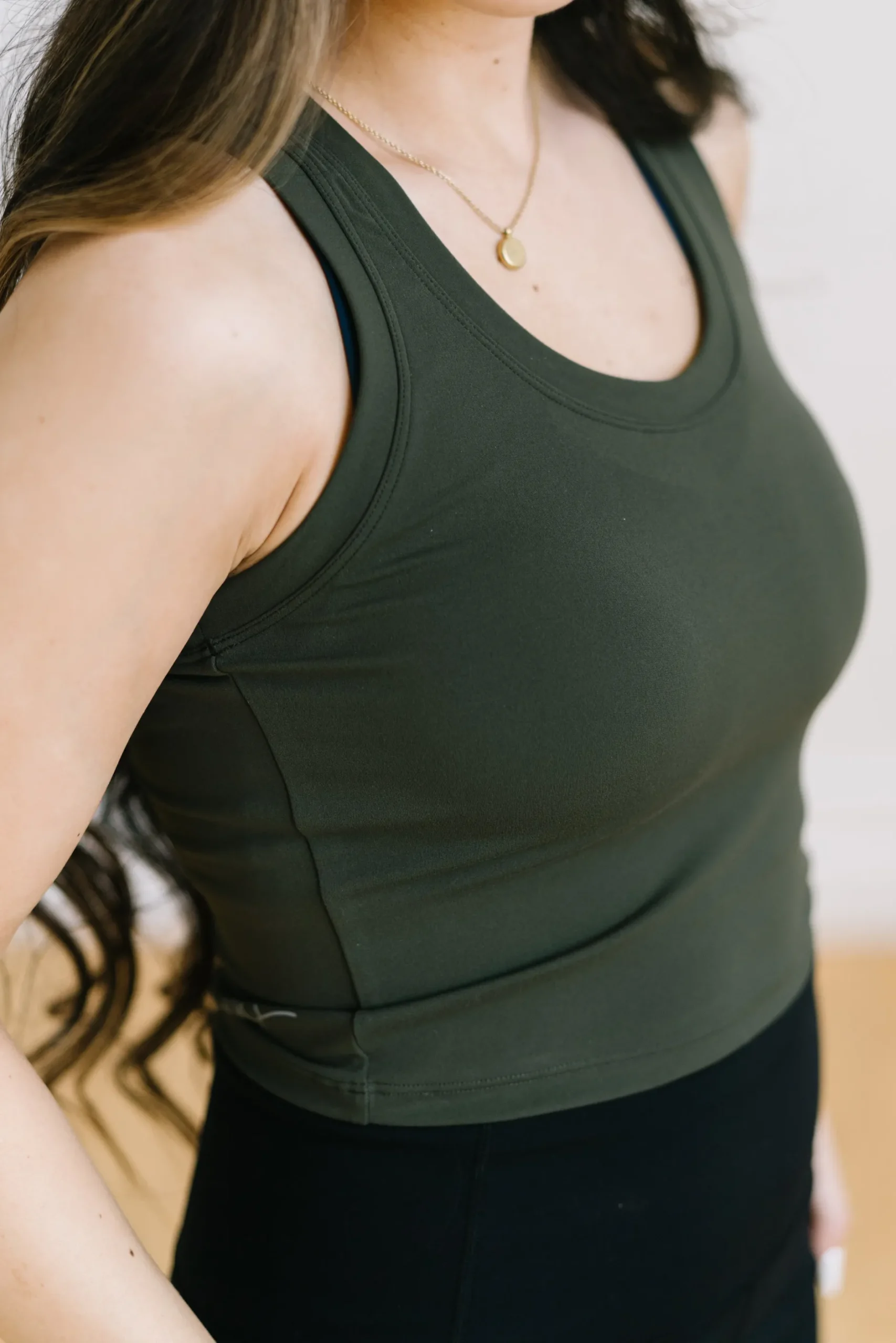 renew_crop_tank__olive_gr_4.webp Tanks>Maven Thread Renew Crop Tank - Olive Green