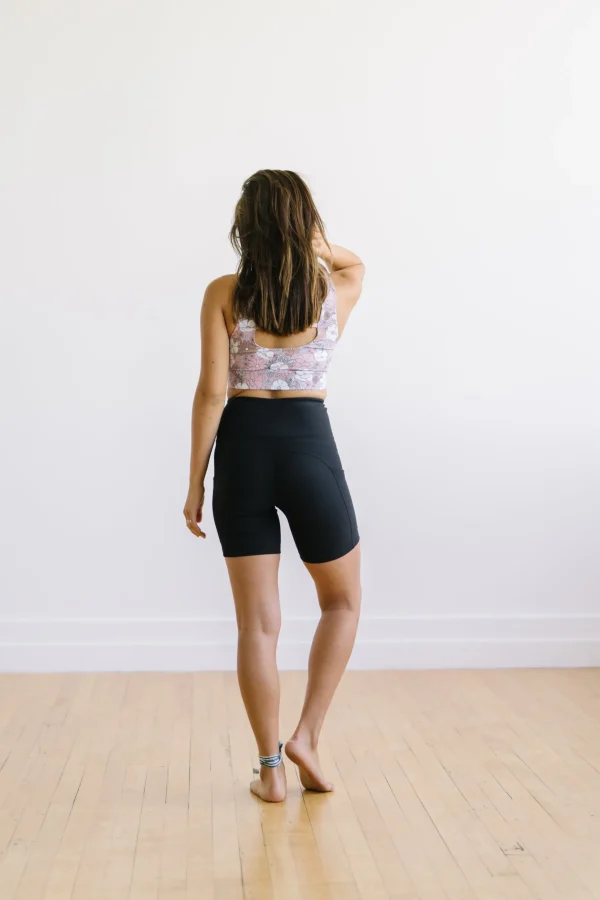 Shorts>Maven Thread Ribbed Biker Shorts - 6'' - Black