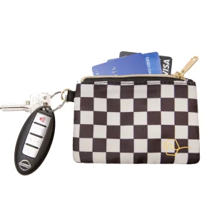 Wallets>Maven Thread Sport Wallet - Bu0026W Checkered