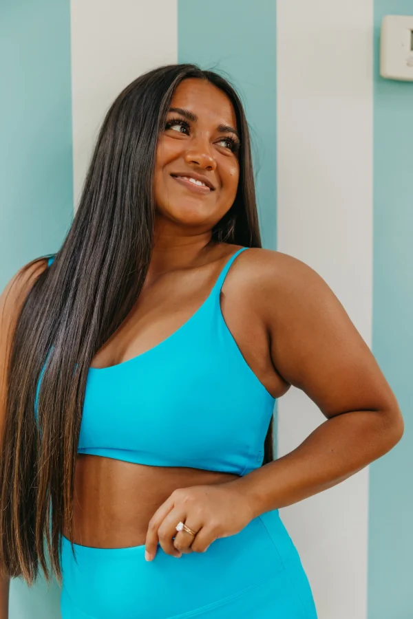 Swim Tops | Swim Tops>Maven Thread Sunkissed Bikini Top - Neon Blue