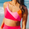Swim Tops | Swim Tops>Maven Thread Sunkissed Bikini Top - Pink Sunburst