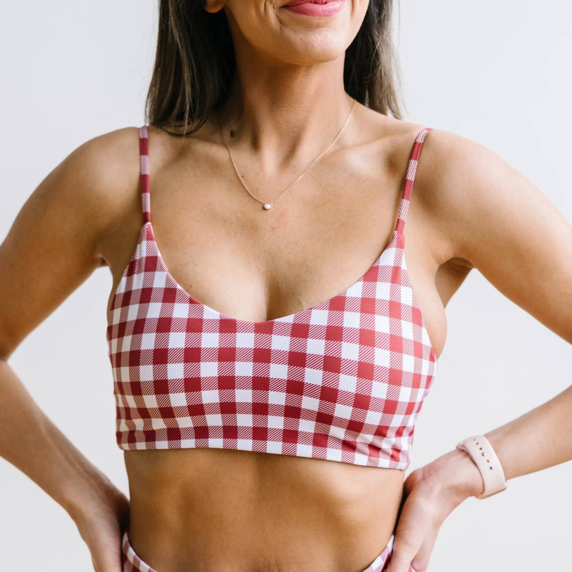 sunkissed_bikini_top__red_7.webp Swim Tops | Swim Tops>Maven Thread Sunkissed Bikini Top - Red Gingham