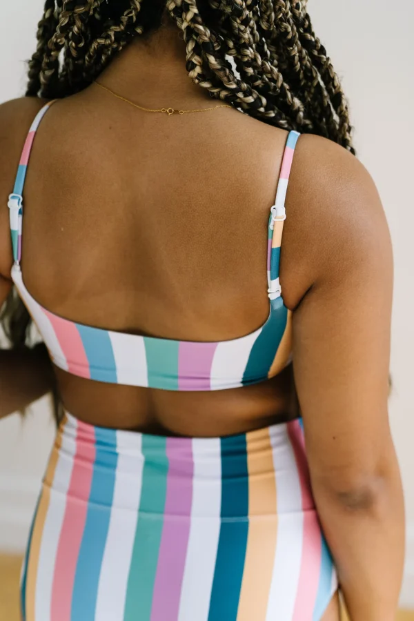 Swim Tops | Swim Tops>Maven Thread Sunkissed Bikini Top - Retro Stripe 2.0