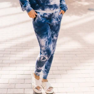 Sweats + Pjs + Lounge | Sweatpants>Maven Thread Sweatpants - Navy Tie Dye